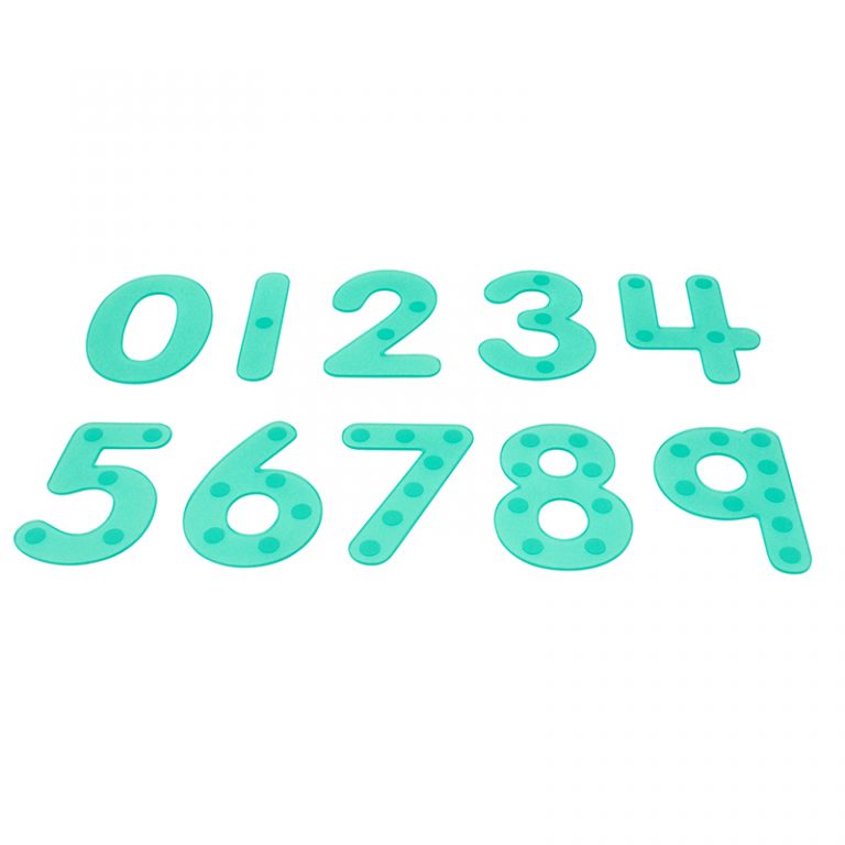 TickiT® SiliShapes® Dot Numbers, 0-9