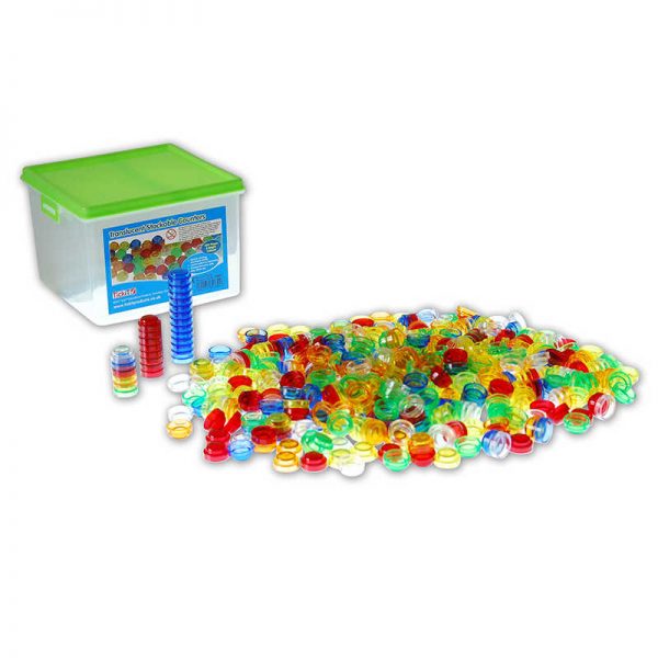 TickiT® Translucent Stackable Counters