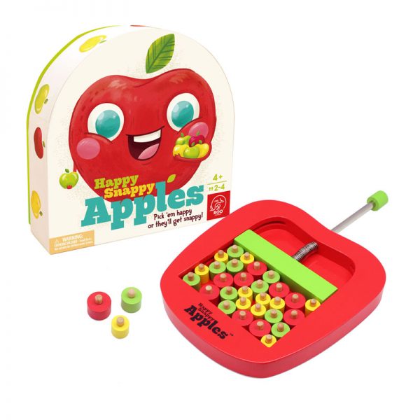 Roo Games Happy Snappy Apples - First Strategy Game for Kids - For Ages 3+ - A Fun Motor Skills Game for Children and Families