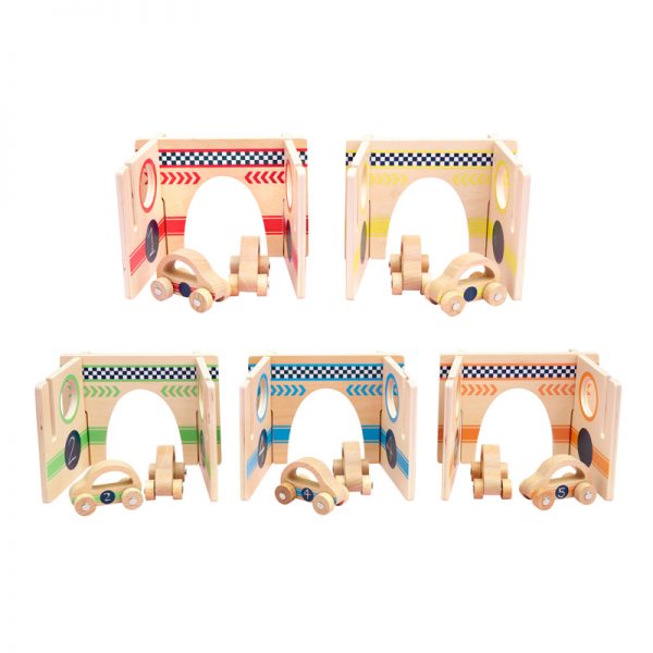 The Freckled Frog Happy Architect - Raceway - Set of 25