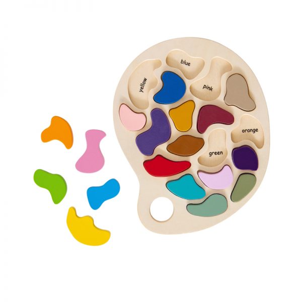 The Freckled Frog Artist Palette Puzzle