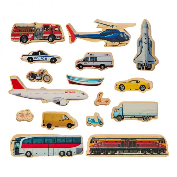 The Freckled Frog Getting Around - Set of 16