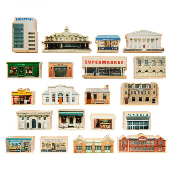 The Freckled Frog My Little Town - Set of 20