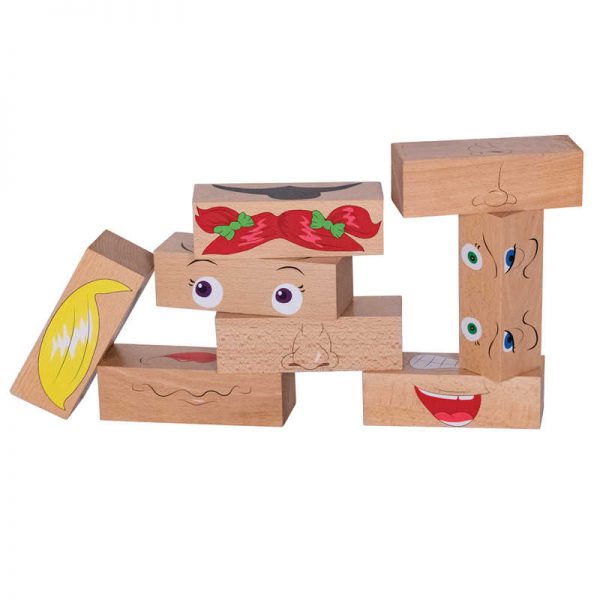 The Freckled Frog How Am I Feeling? Blocks, 8 Pieces