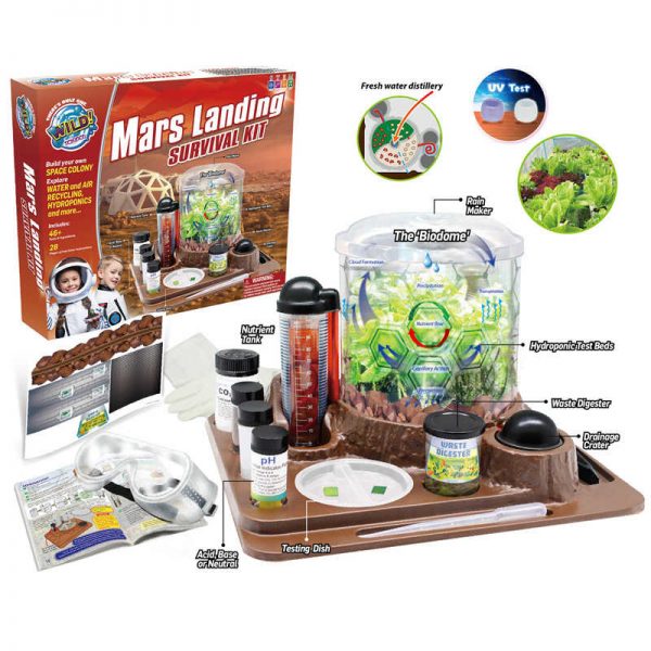 WILD! Science Wild Science Environmental Science - Mars Landing Survival Kit