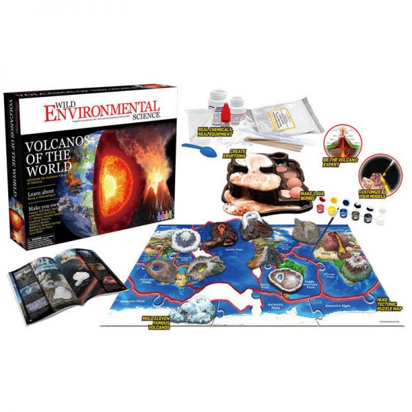 WILD! Science Wild Science Environmental Science - Volcanoes of the World