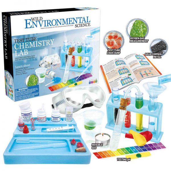 WILD! Science Wild Science Environmental Science - Test Tube Chemistry Lab