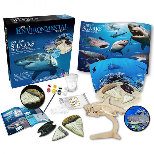 WILD! Science Extreme Science Kit, Sharks of the World
