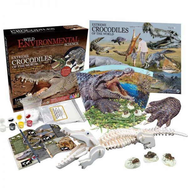 WILD! Science Extreme Science Kit, Crocodiles of the World