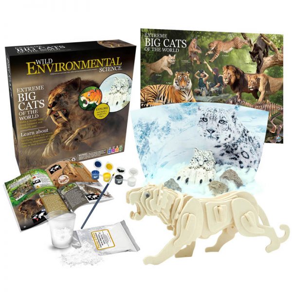 WILD! Science Extreme Science Kit, Big Cats of the World
