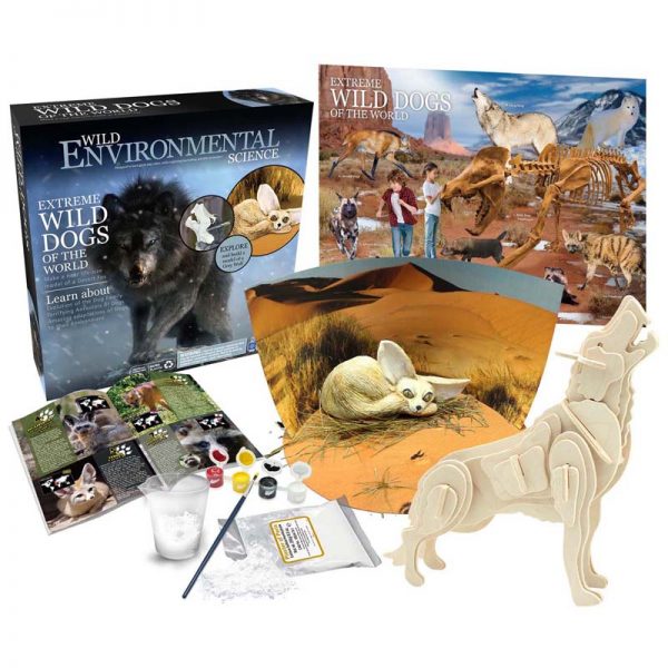 WILD! Science Extreme Science Kit, Wild Dogs of the World
