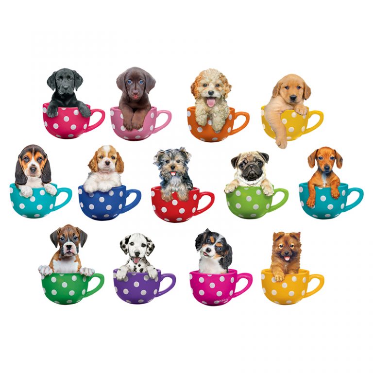 Cra-Z-Art® Pups in Cups Multi Shaped Puzzles