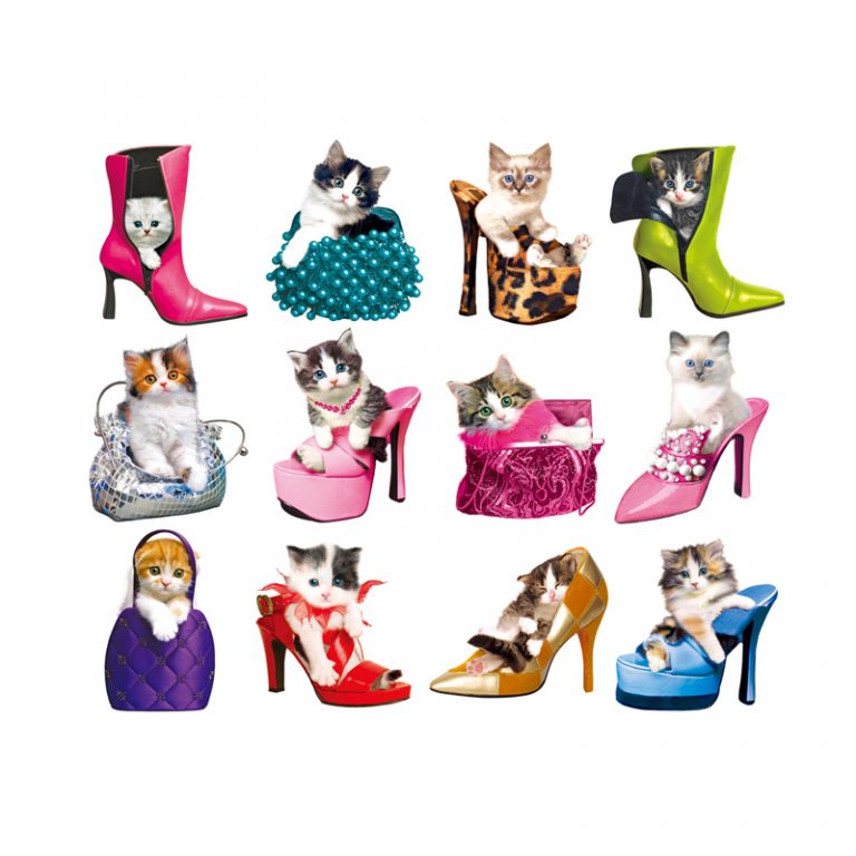 Cra-Z-Art® Pretty Kitties Multi Shaped Puzzles