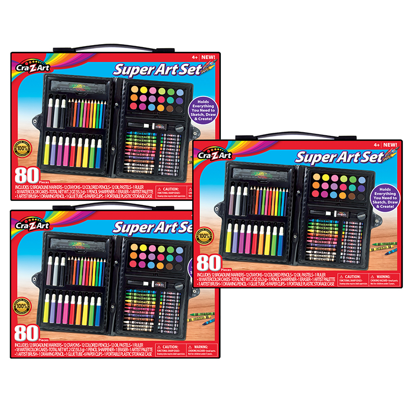 Cra-z-art Colored Pencils 24 Pencils Pencils for Crafts, Puzzles, Projects  