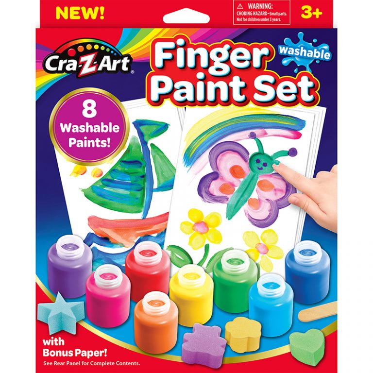 Cra-Z-Art® Finger Paints Set