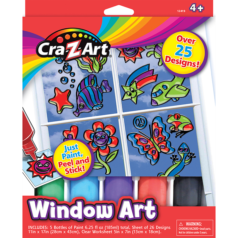 TeachersParadise - Cra-Z-Art® Window Art Set - CZA124194