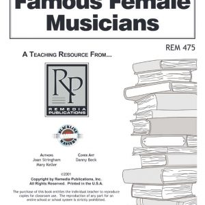 Celebrity Readers Famous Female Musicians by Remedia Publications – REM0475