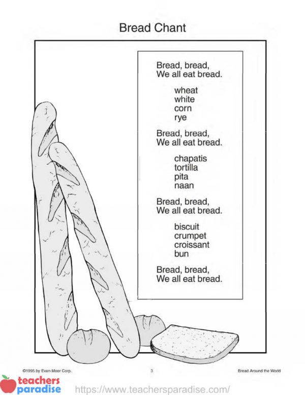 Complete Thematic Units, Bread around the WorldEMC0539 by EvanMoor