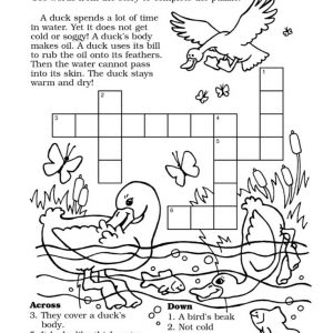 Comprehension Crosswords – Grade 1 by Edupress, Inc. EP185