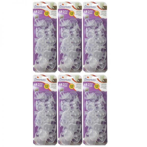 Dreambaby® Outlet Covers, 48 Per Pack, 6 Packs
