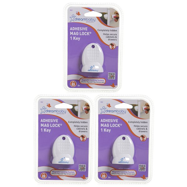 Dream Baby Adhesive Mag Lock Key, Pack of 3