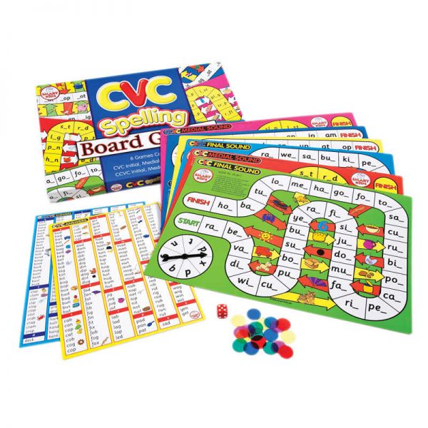 Didax CVC Spelling Board Game