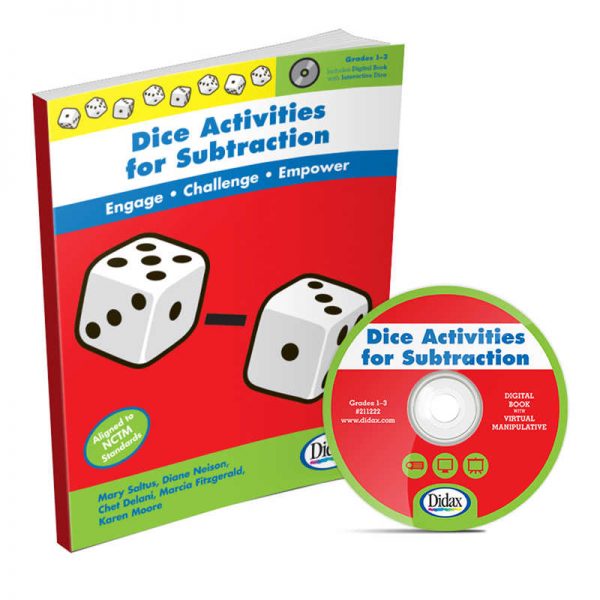 Didax Didax Dice Activities for Subtraction Book & CD