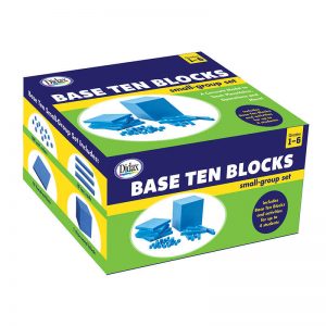 Didax Base Ten Blocks Small-Group Set, 161 Pieces