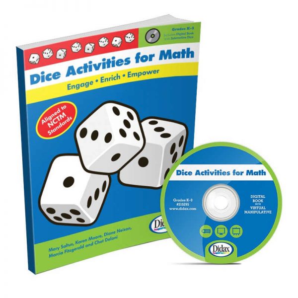 Didax Dice Activities for Math Book & CD
