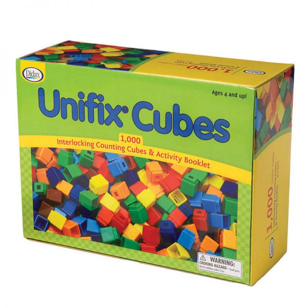 Didax UNIFIX® Cube Set, Pack of 1000