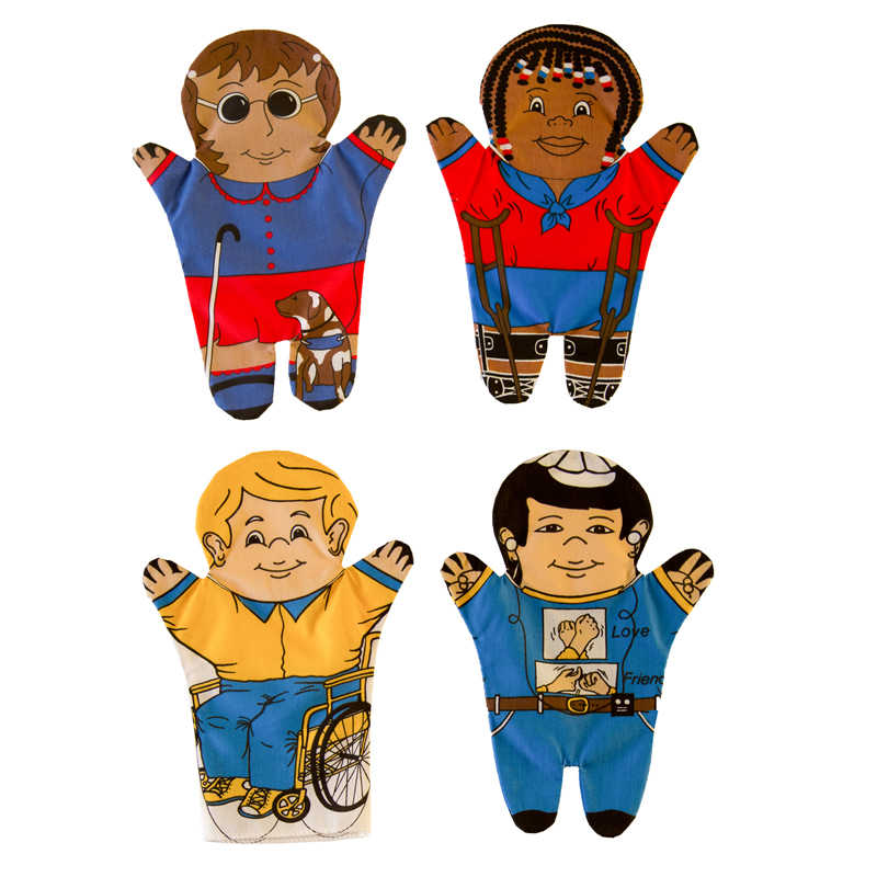 TeachersParadise Dexter Educational Toys™ Special Needs Hand Puppets