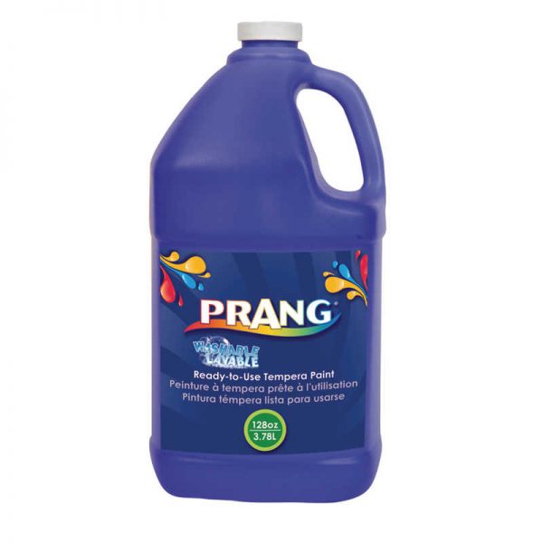 Prang® Washable Tempera Paint, Blue, 1 Gal