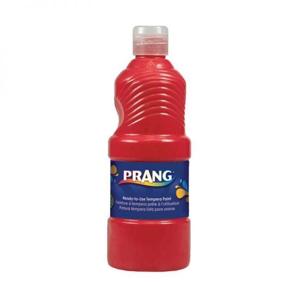 Prang® Ready-to-Use Tempera Paint, Red, 16 oz