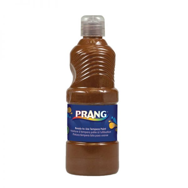 Prang® Ready-to-Use Tempera Paint, Brown, 16 oz