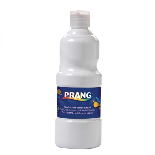 Prang® Ready-to-Use Tempera Paint, White, 16 oz