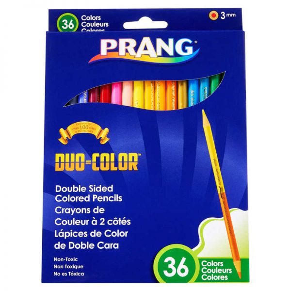 Prang® Duo Colored Pencils, 36 Color Set