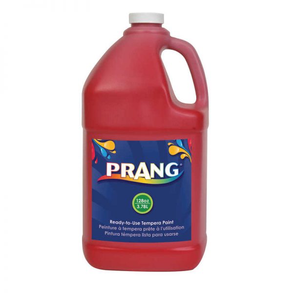 Prang® Ready-to-Use Tempera Paint, Red, 1 Gal