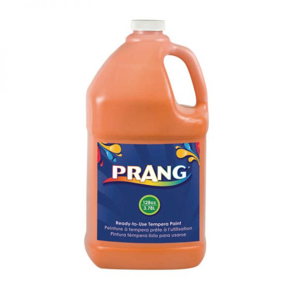 Prang® Ready-to-Use Tempera Paint, Orange, 1 Gal