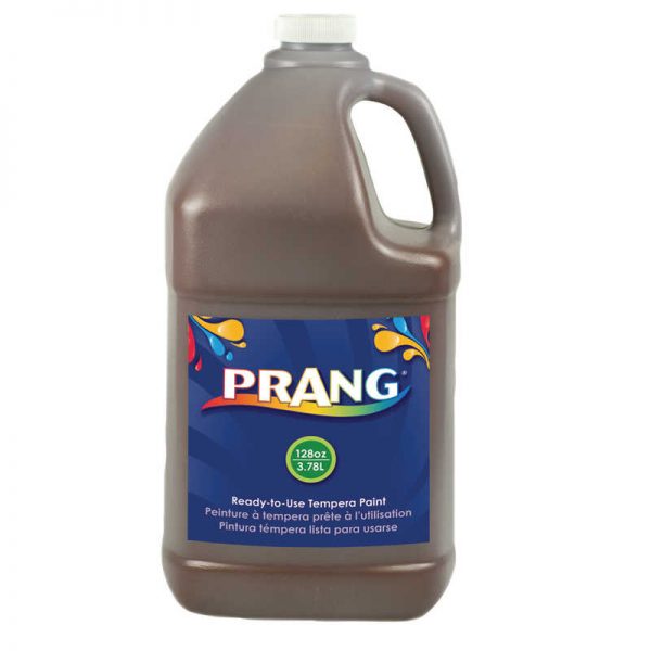 Prang® Ready-to-Use Tempera Paint, Brown, 1 Gal