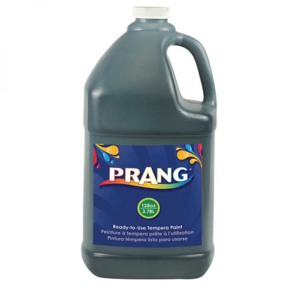 Prang® Ready-to-Use Tempera Paint, Black, 1 Gal