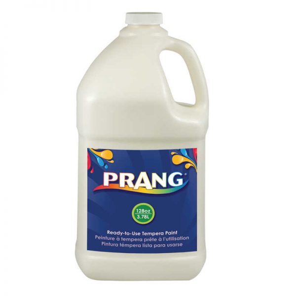 Prang® Ready-to-Use Tempera Paint, White, 1 Gal