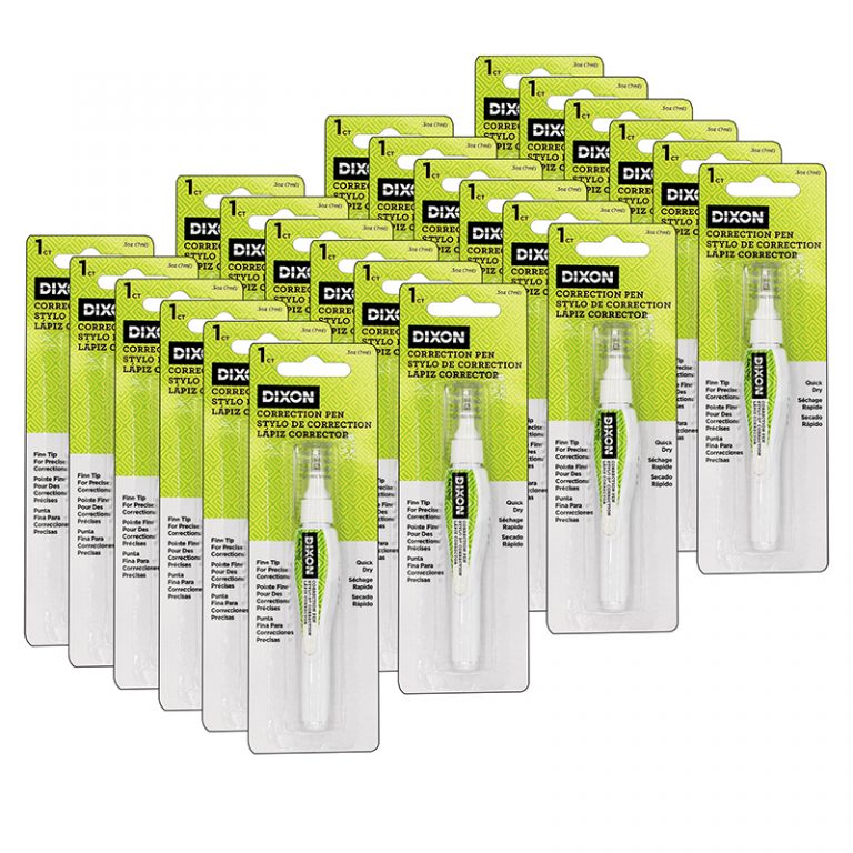 TeachersParadise Dixon® Correction Pen, .3 oz., Pack of 24 DIX3192124