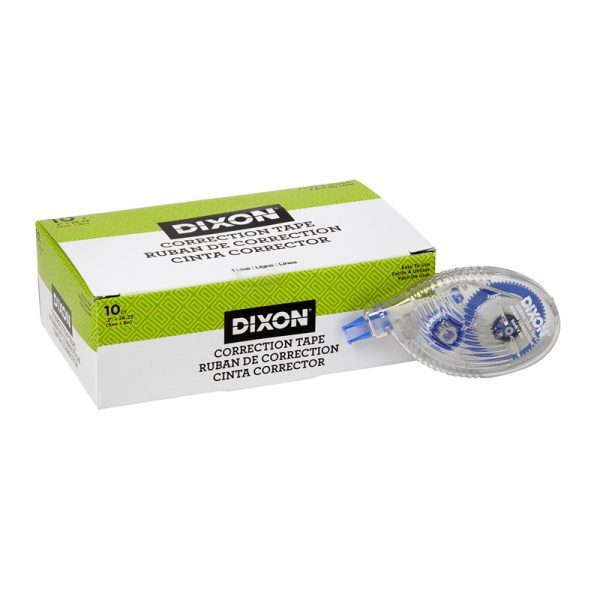 Dixon® Correction Tape, 1 Line, 12 Count