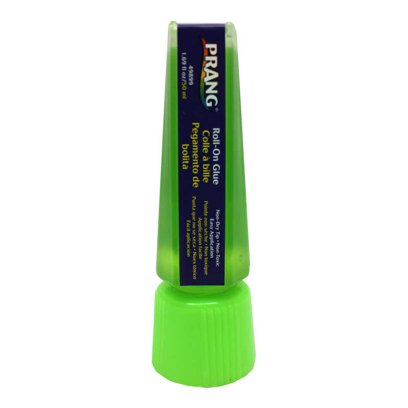Prang® Roll-On Liquid Glue, Green, 1.69 oz