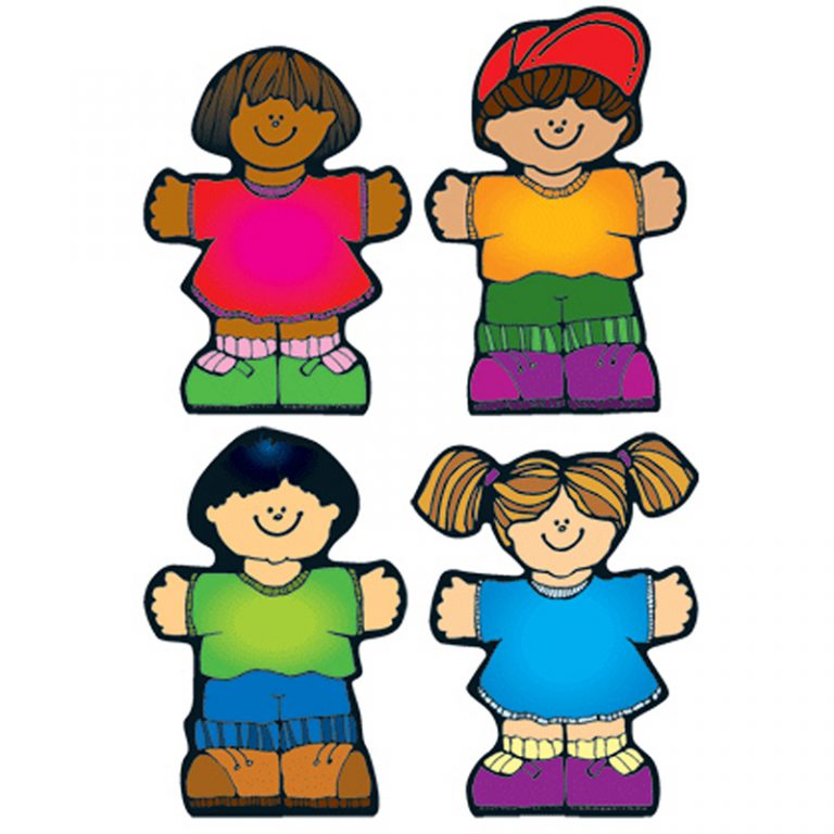 Carson Dellosa Education Kids Colorful Cut-Outs, Classroom Décor, 36 Pieces