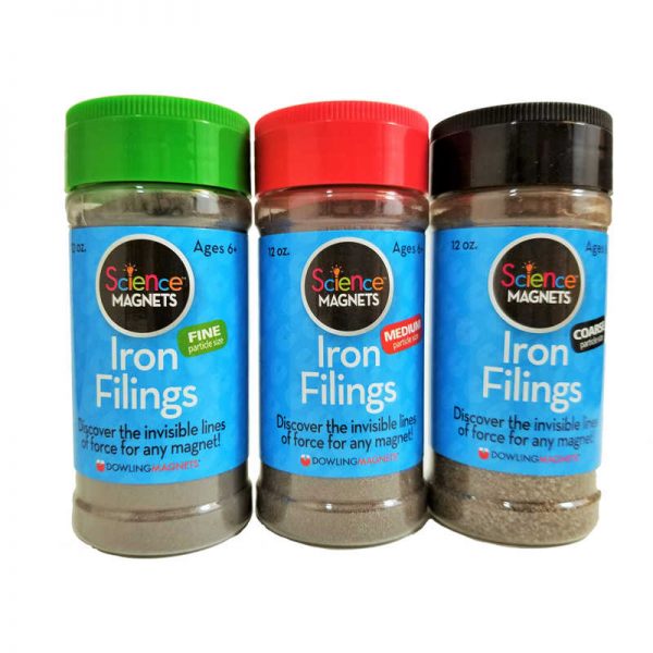 Dowling Magnets® Iron Filings Variety 3-Pack