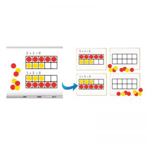 Dowling Magnets® Ten Frames Magnet Math Set