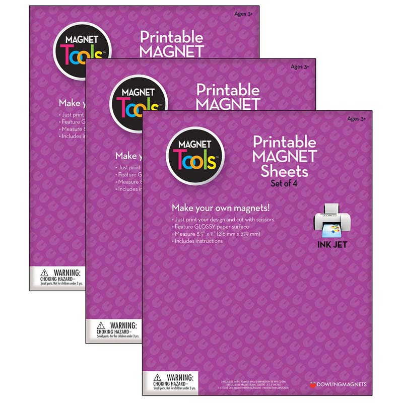 TeachersParadise Dowling Printable Sheets, 4 Per Pack