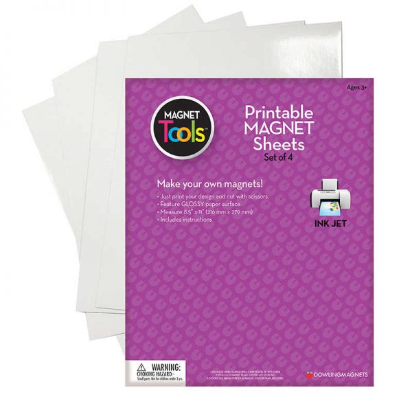 Dowling Magnets® Printable Magnet Sheets, Set of 4