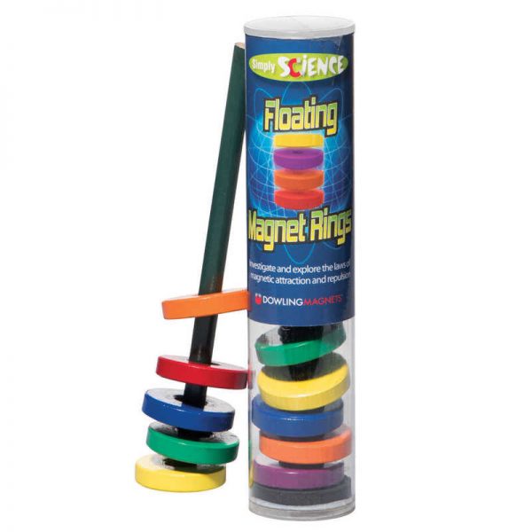 Dowling Magnets® Floating Magnet Rings, 6 Per Pack